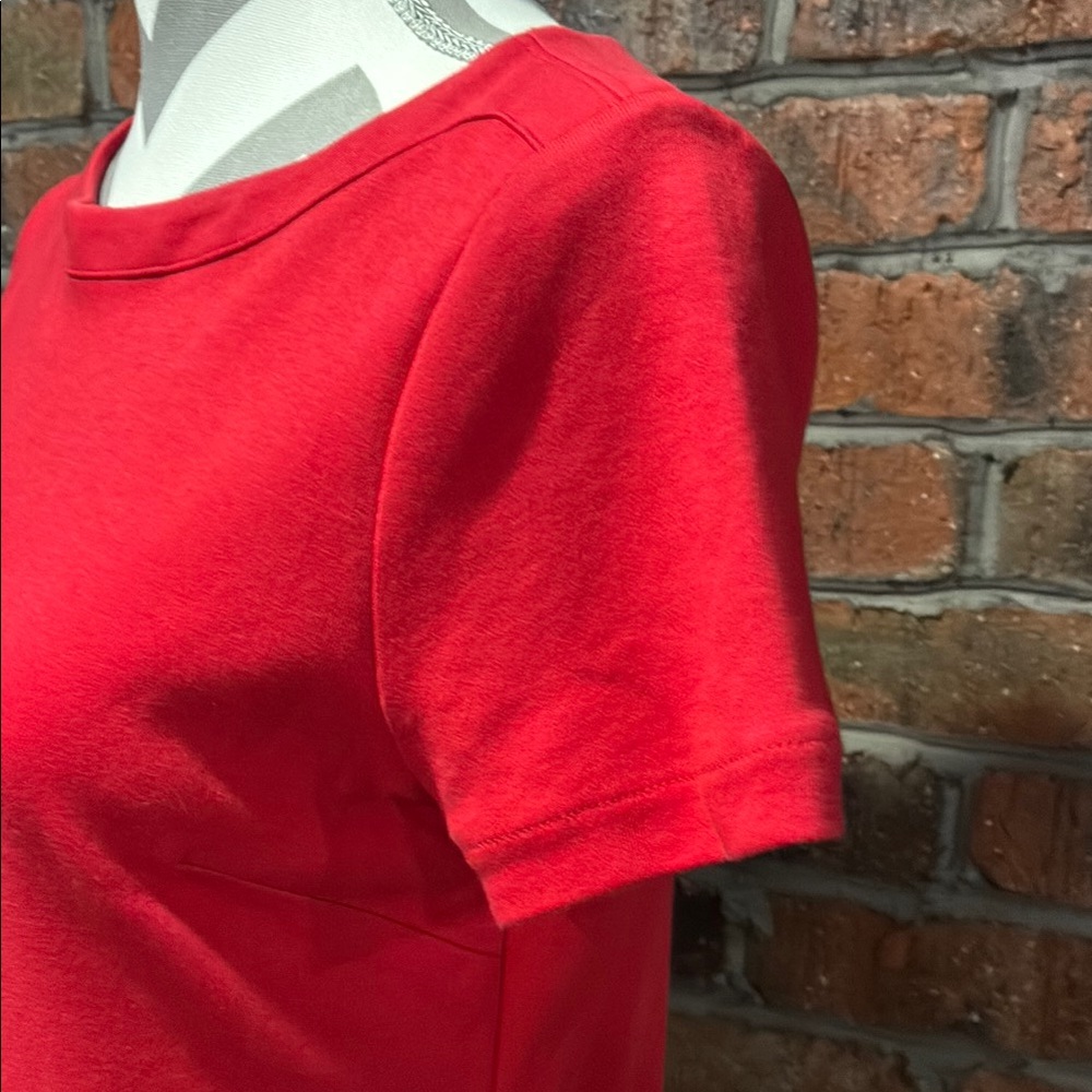 Talbots Red Women's Dress. Size Small. - Picture 4 of 11